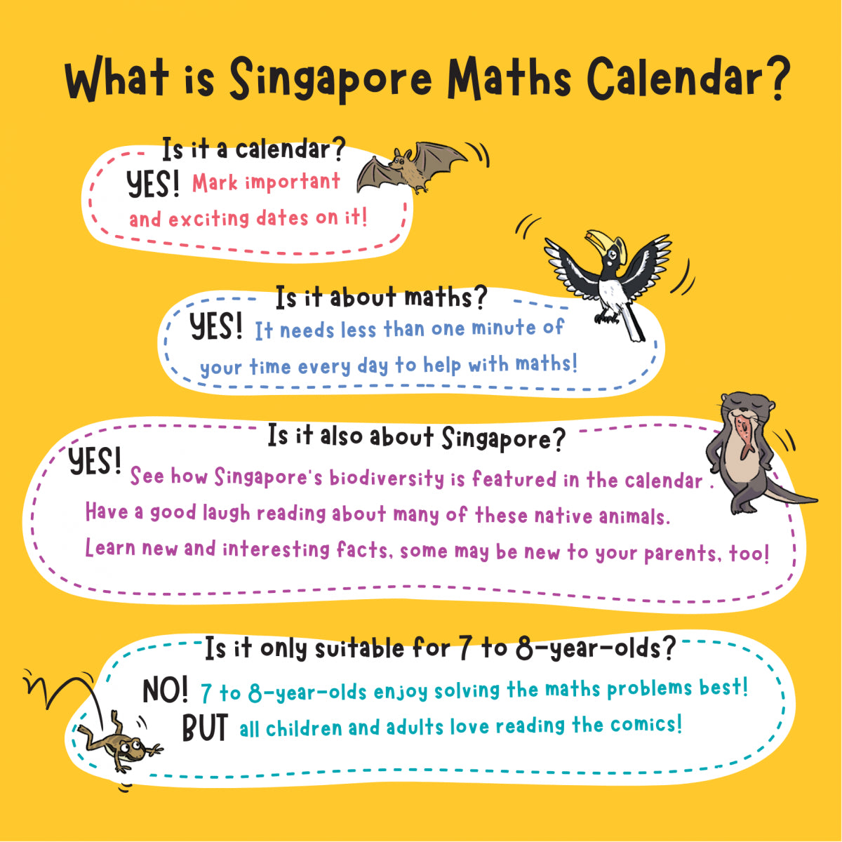 Singapore Maths Calendar 2026 (7–8 years)