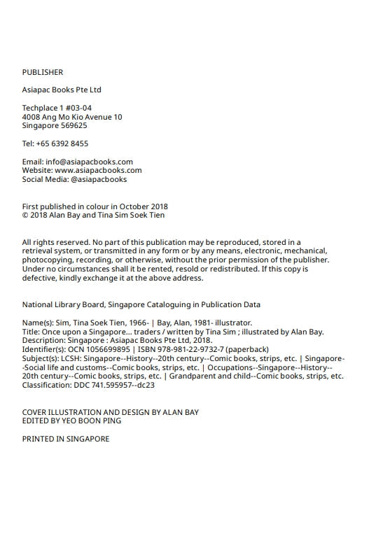 Once Upon A Singapore - Traders