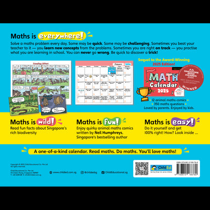 Singapore Maths Calendar 2026 (7–8 years)