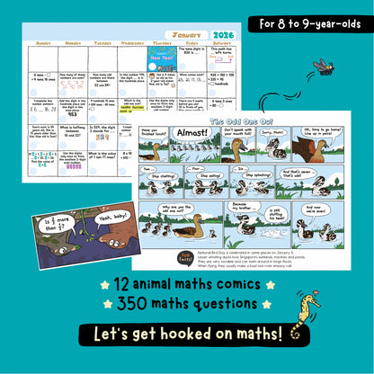 Singapore Maths Calendar 2026 (8–9 years)